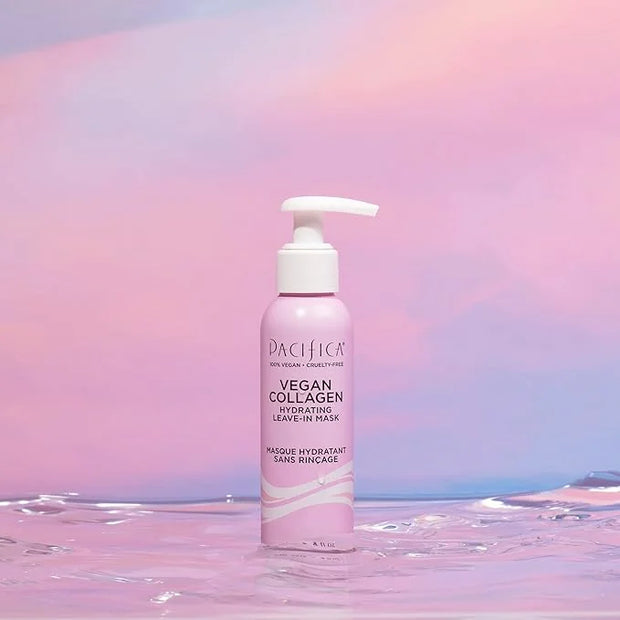 Pacifica Vegan Collagen Leave-In Repair Hair Mask – Leave-In Conditioner Treatment for Dry Damaged Hair, Hydrating Hair Re...