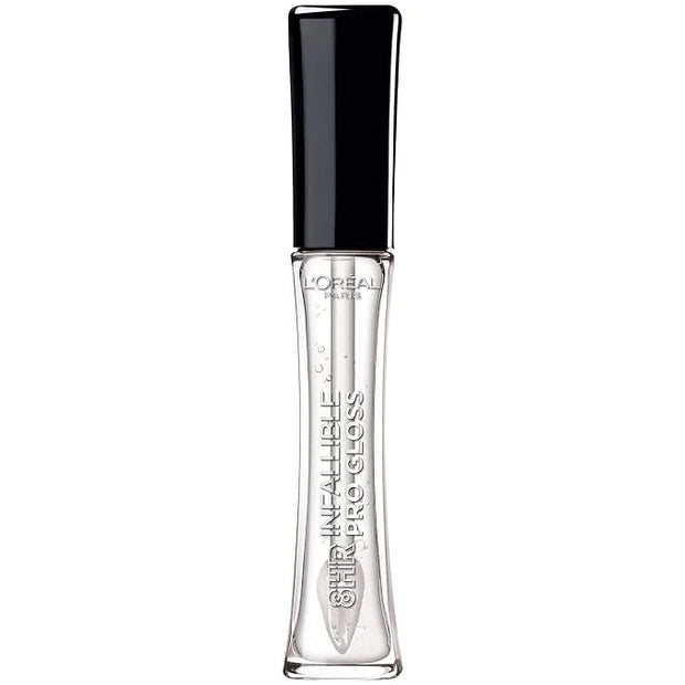 L’Oreal Paris Makeup Infallible 8 Hour Hydrating Lip Gloss, Crystal Glass, 0.21 Fl Oz - Product Image