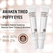 Retinol eye cream with retinol