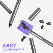 Wonderskin Lip Liner Pencil - 360 Contour Lipliner, Long Lasting, Sharpenable, Waterproof and Transfer-Proof Brown Lip Lin...
