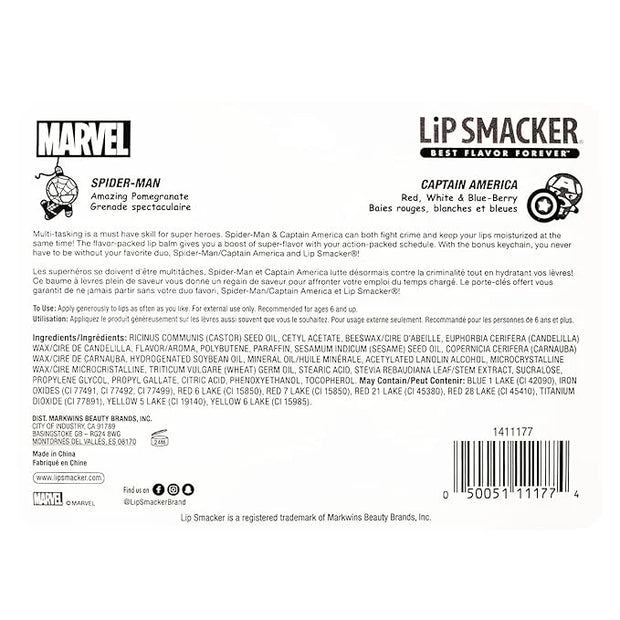Lip Smacker Marvel, keychain, lip balm