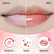 Hydrating Lip Glow Oil, Moisturizing Lip Glow Oil, Nourishing Glossy Transparent Lip Oil, Plumping Lip Oil, Lip Balm, Non-...