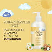 SheaMoisture Baby Conditioner for Curly Hair Raw Shea, Chamomile and Argan Oil Moisturizes and Helps Detangle Delicate Cur...