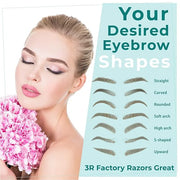 Womens Peach Fuzz Shaver - 3R Factory Ladies Razors for Facial Hair, Face Shaving Razor, Lady Razors for Women Fine Hairs,...