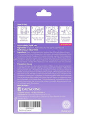EasyDerm Quick Calming Magnesium Patches – Hydrocolloid Acne Spot Treatment Includes Tweezers & Ampoule, 10 Patches, Zit S...