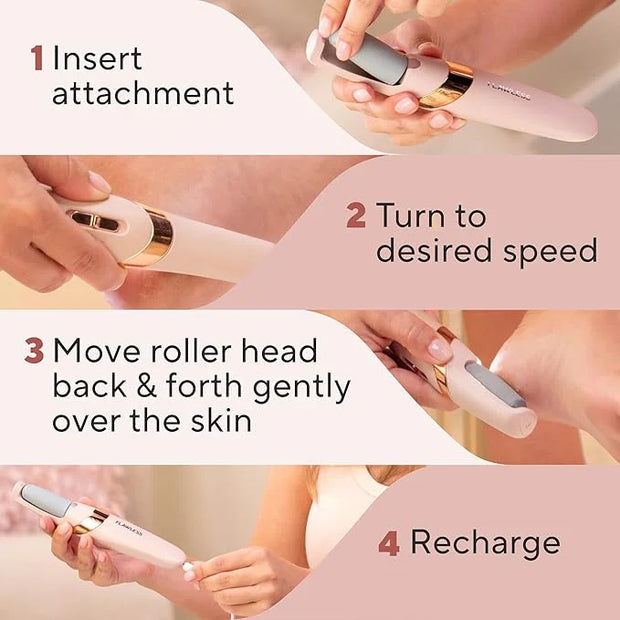 Finishing Touch Flawless Pedi Electronic Tool File and Callus Remover, Pedicure-New Version (Amazon Exclusive) - Product I...