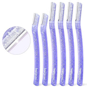 Women’s Dermaplane Razor for Face & Eyebrow - Anti-Cutting Japanese Blades for Eyebrow and Facial Hair Removal, Achieve Si...