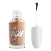 wet n wild Fast Dry AF Nail Polish Color, Fall Brown Sorry, I'm Latte | Quick Drying - 40 Seconds | Long Lasting - 5 Days,...