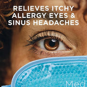 Cooling Gel Eye Mask- Reusable Cold Eye Mask for Puffy Eyes, Allergies, Sinuses - Soothes Dark Circles & Aids with Headach...