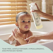 The Honest Company 2-in-1 Cleansing Shampoo + Body Wash for Sensitive Skin | Gentle for Baby | Naturally Derived, Tear-fre...