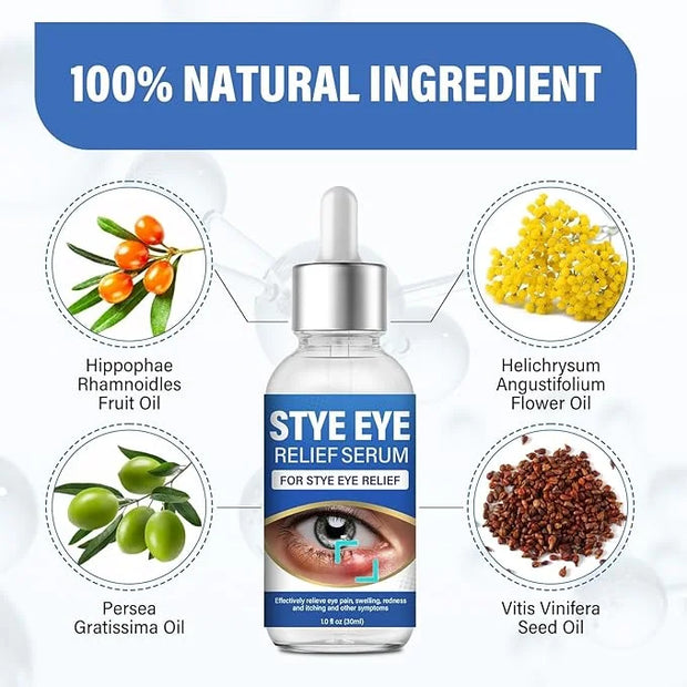 St＿ye Eye Treatment, Natural Eye Serum for Chalazion and Blepharitis Treatment, Leading to Soothed and Restored E-ye Areas...