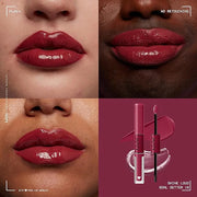 NYX PROFESSIONAL MAKEUP Shine Loud, Long-Lasting Liquid Lipstick with Clear Lip Gloss - Goal Getter (Deep Raspberry) - Pro...