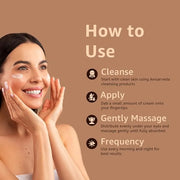 Amsarveda Hydrating Under Eye Cream - Enriched with Beneficial Ingredients from Aloe Vera, Pumpkin Seed & Almond Oil, Redu...
