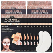 AZURE Rose Gold Luxury Anti Aging Under Eye Pads - Lifting, Smoothing & Hydrating Eye Mask Patches - Reduces Fine Lines, W...