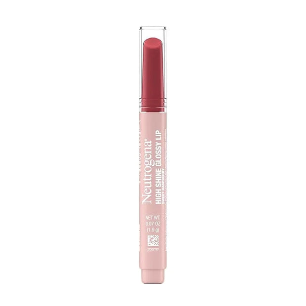 Neutrogena High Shine Glossy Lip with Maracuja Oil + Vitamins & Antioxidant Vitamin E, Nourishing Glossy Lip, Non-Retracta...