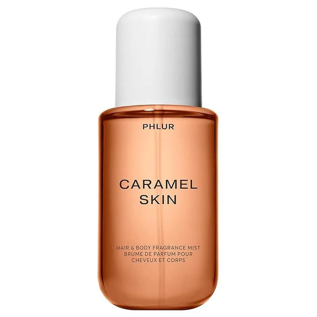 PHLUR Caramel Skin Body Mist - Hair & Body Mist Fragrance - Caramel Body Spray with Vanilla, Brown Sugar, Bergamot, Sandal...