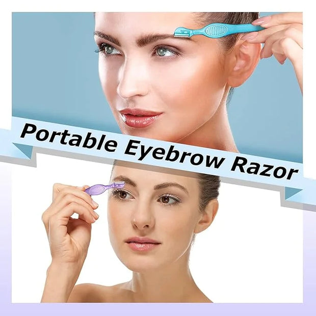 16 Pcs Small Eyebrow Razor for Women Portable Face Razors for Women Facial Hair Lip Trimmer Hair Shaving Removal Tool Derm...