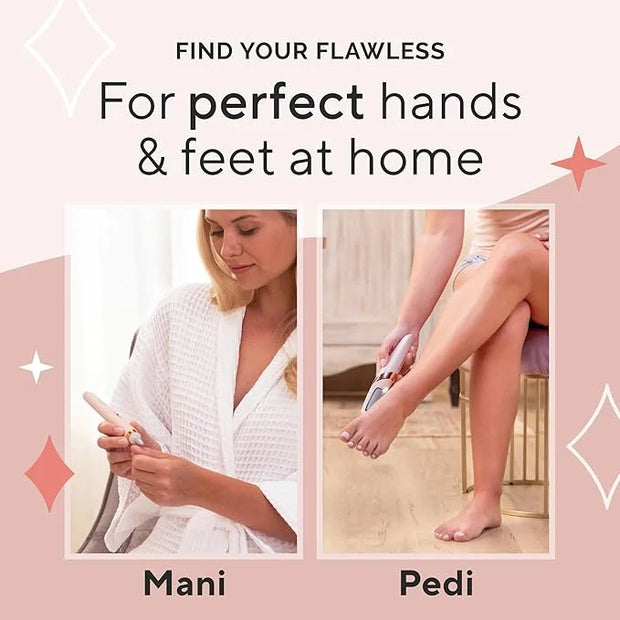 Finishing Touch Flawless Pedi Electronic Tool File and Callus Remover, Pedicure-New Version (Amazon Exclusive) - Product I...