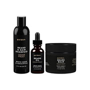 Golden Grooming Co. Everyday Beard Bundle – Complete Beard Care Set | Includes Beard Oil, Balm & Shampoo (XL, Cedar Frost)...