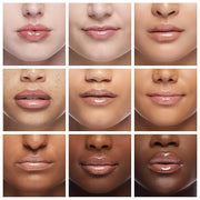 3 PACK Lip Oil Gloss, Hydrating Non-Sticky Lip Oil, 100% Natural Oil Clear Lip Gloss, Lightweight Lip Moisturizer (Gold & ...