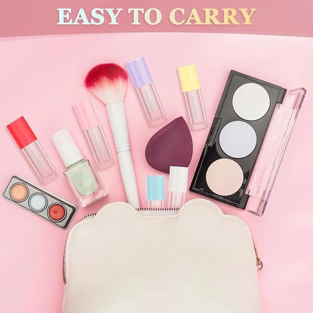 12pcs 2.5ml Empty Lip Gloss Tubes with Wand Cute Lip Gloss Containers Refillable Cosmetic Lip Balm Tubes Lip Gloss Supplie...