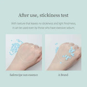 PESTLO Safe Recipe Sun Essence SPF 50+ PA++++ 1.69 Fl Oz 100% Mineral - Korean Sunscreen, Non-greasy, Light-weight, Dual-F...