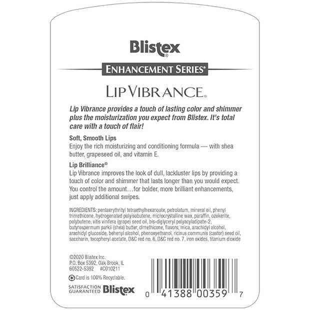 Blistex Lip Vibrance, 0.13 oz each
