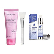 TEREZ & HONOR Rapid Reduction Under-Eye Cream & Collagen Overnight Wrapping Peel-Off Mask - Product Image