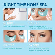 Under Eye Patches for Women: 30 Pairs of Hydrating Collagen Gel Eye Masks with Retinol & Hyaluronic Acid - Smooths Fine Li...