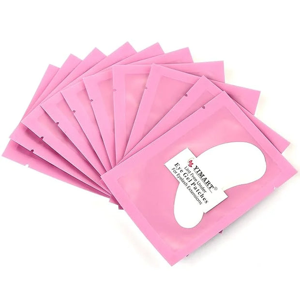 Yimart Professional Lint Free Under Eye Gel Pad Patches Eyelash Extensions 50 Pairs - Product Image