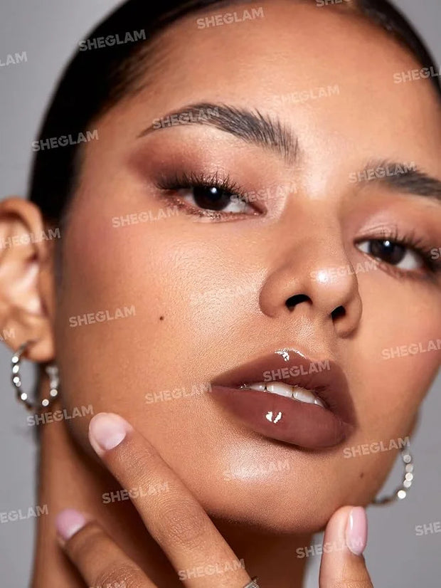 SHEGLAM Glaze Daze Lip Gloss Shiny Tinted Lip Gloss High Gloss Finish Plumping Lip Care Nourishing Not Easy to Fade Liquid...