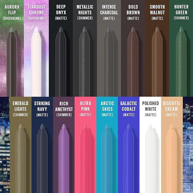 Maybelline TattooStudio Long-Lasting Sharpenable Eyeliner Pencil, Glide on Smooth Gel Pigments with 36 Hour Wear, Waterpro...