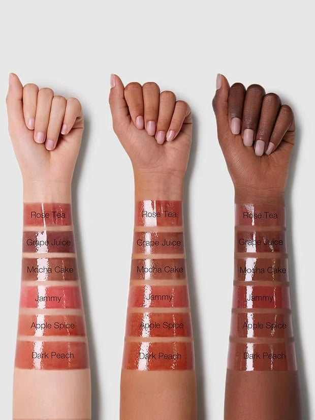 SHEGLAM Glaze Daze Lip Gloss Shiny Tinted Lip Gloss High Gloss Finish Plumping Lip Care Nourishing Not Easy to Fade Liquid...