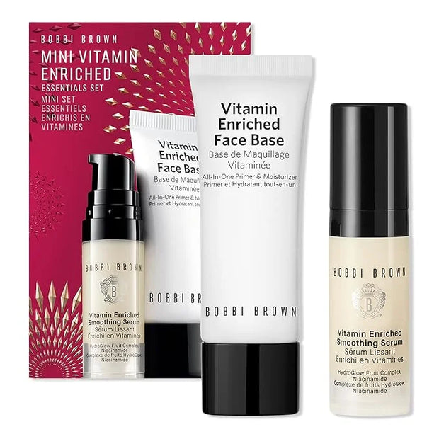 Bobbi Brown Mini Vitamin Enriched Moisturizer and Serum Set, 2 Piece Kit - Product Image