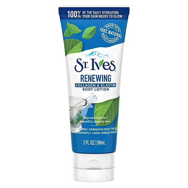 St. Ives Skin Renewing Body Lotion 2 Oz Travel Size (Pack of 3) - Product Image