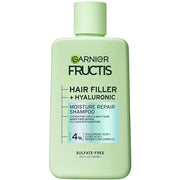 Garnier Fructis Hair Filler Moisture Repair Shampoo, Sulfate Free Shampoo for Curly, Wavy Hair with Hyaluronic Acid, 10.1 ...
