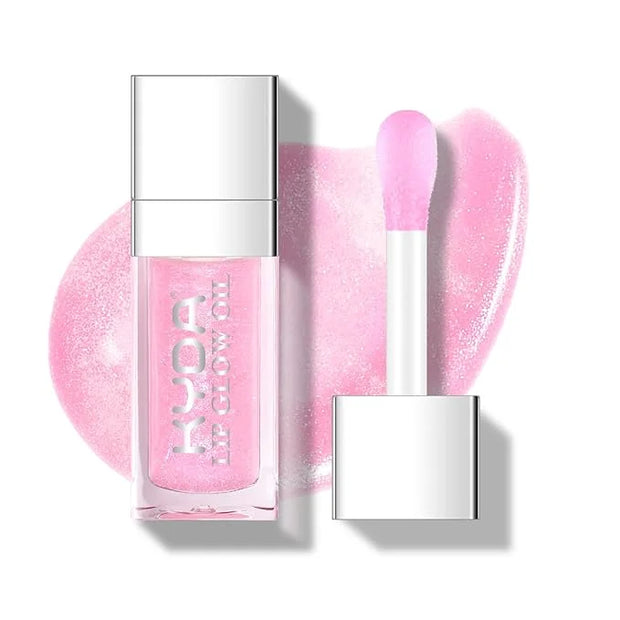 KYDA Hydrating Lip Glow Oil, Color Changing Tint, Moisturizing Lip Oil, Glossy Transparent Plumping Lip Gloss, Tinted Lip ...