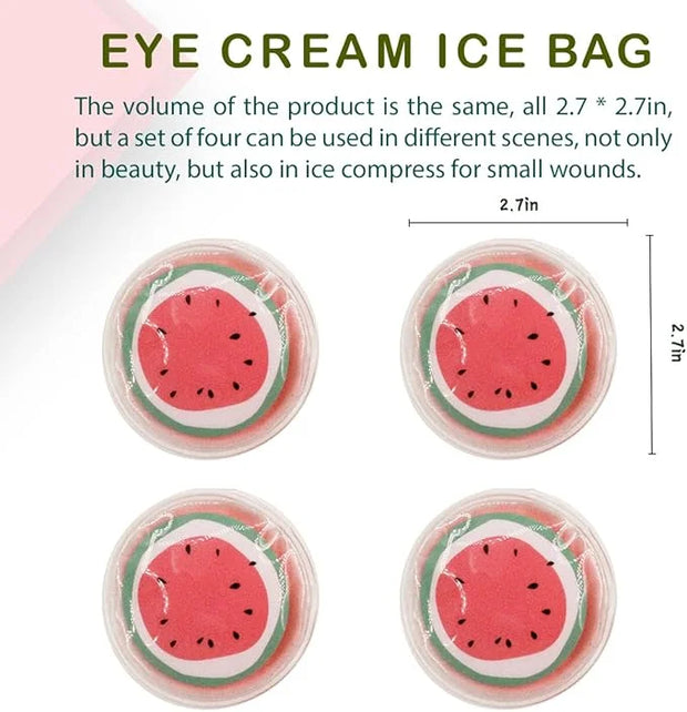 Reusable Eye Gel Pad, Eye Cream Ice Bag, Gel Eye Mask, Alleviate Eye Fatigue, Cool Eye Mask, Hot Compress and Cold Compres...