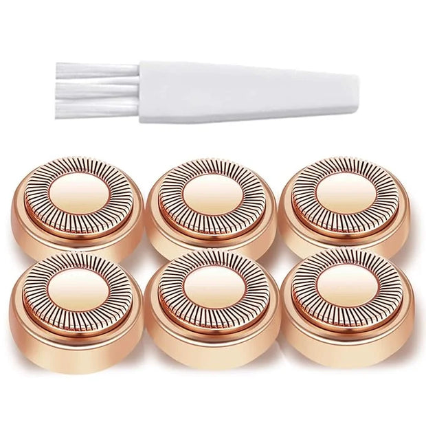 Facial Hair Remover Replacement Heads: Compatible with Finishing Touch Flawless Facial Hair Removal Tool for Women As Seen...