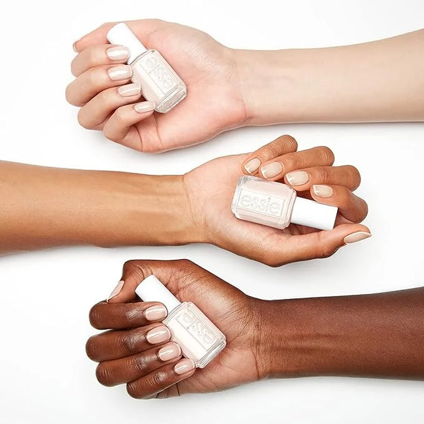 essie Nail Polish, Glossy Shine Sheer White, Marshmallow, 0.46 Ounce (Pack of 2) - Product Image
