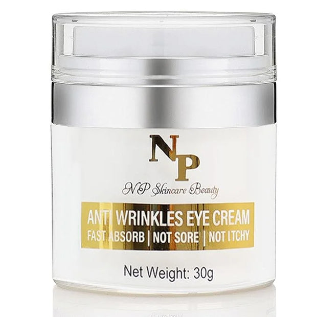 Anti-Wrinkles Eye Cream - Fast Absorbing, Natural Ingredients for Dark Circles, Puffy Eyes, and Wrinkle Reduction, 30 gram...