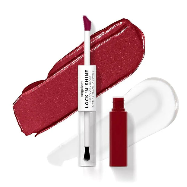 wet n wild Megalast Lock 'N' Shine Lip Color + Gloss Lipstick Big Pout Energy - Product Image