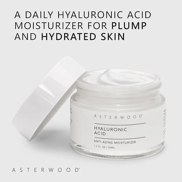 Asterwood Hyaluronic Acid Moisturizer + Hyaluronic Acid Eye Serum - Product Image