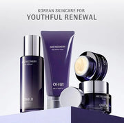 OHUI Age Recovery Eye Cream | Korean Skin Care | Moisturizing Eye Treatment with Collagen & Peptides | Visibly improves Fi...