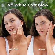 SPF 50 with Algae, Aloe & Antioxidants, Broad Spectrum Sunscreen Non-Aerosol, Hawaii Reef Compliant - Octinoxate, Oxybenzo...