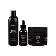 Golden Grooming Co. Everyday Beard Bundle – Complete Beard Care Set | Includes Beard Oil, Balm & Shampoo (XL, Fresh Scent)...