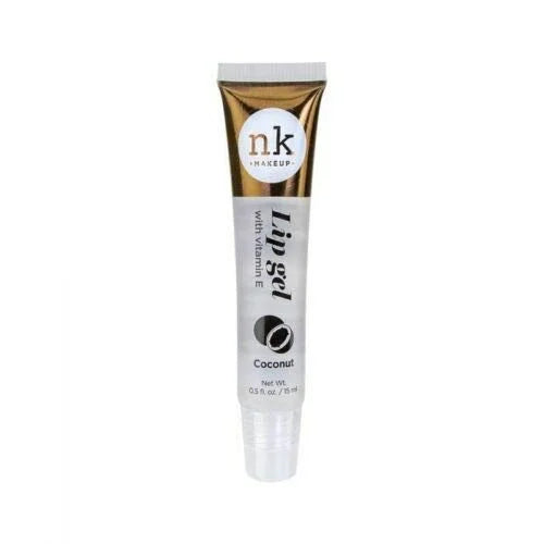 5 PACK NK Lip Gel with Vitamin E Coconut, Rose Hip, Argan, Aloe and Mint Lip Gloss by Nicka K New York - Product Image