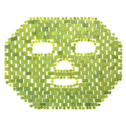 Jade Facial Mask, Jade Sleep Natural Stone Green Facial Cooling Mask, Beauty Skincare Massage Tools for Alleviate Puffines...