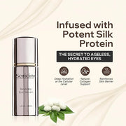 Sericin Reviving Eye Serum - Age Defying Eye Serums with Silk Protein to Smooth Fine Lines & Hydrate- Night Eyes Serums Re...