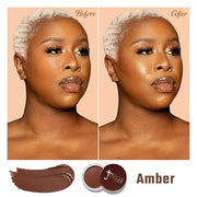 Juvia's Place Bronzed Cream Bronzer - Amber - Smooth Cream Bronzer Pot for Sun-Kissed Glow & Warmth, Buildable & Blendable...